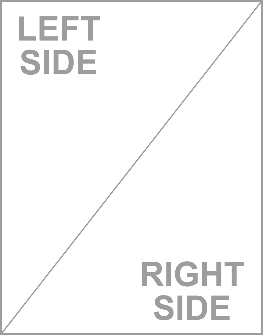 Custom College House Divided Garden Flag